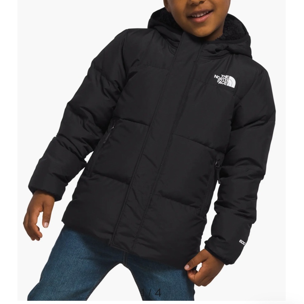 The North Face Kids' North Hooded Water Repellent 600 Fill Power Down Jacket